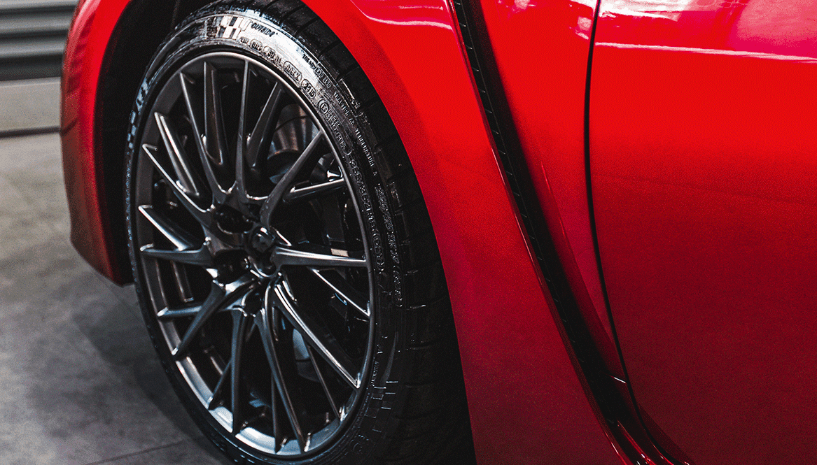 Alloy wheel ceramic coating
