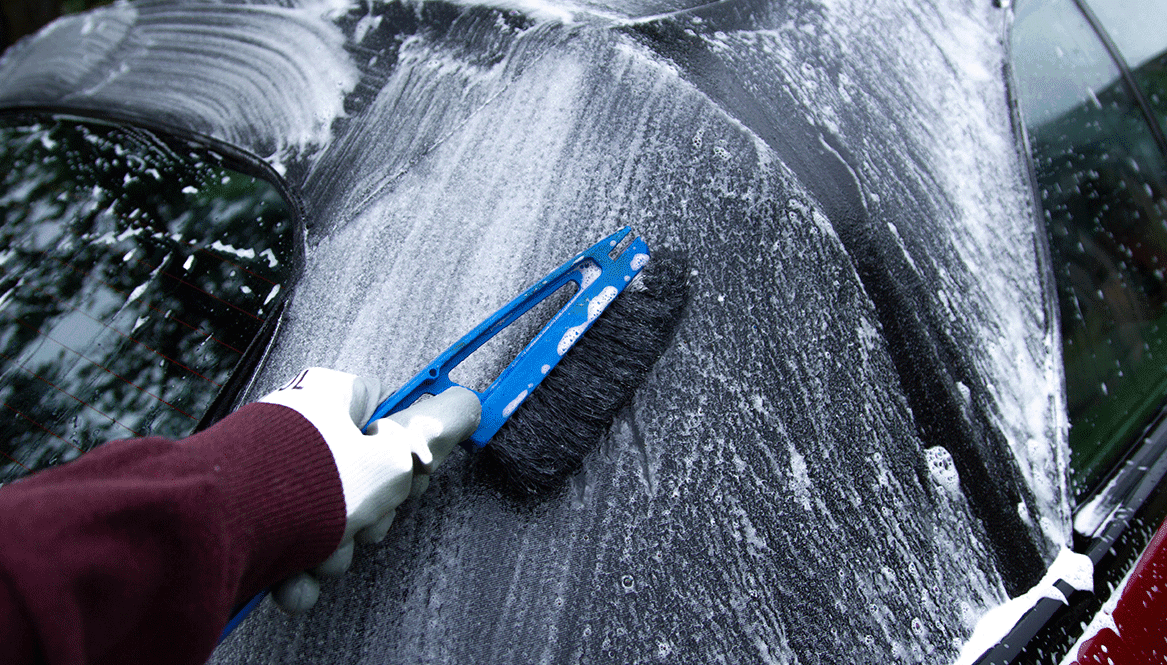 Soft top deep clean and exterior car valet