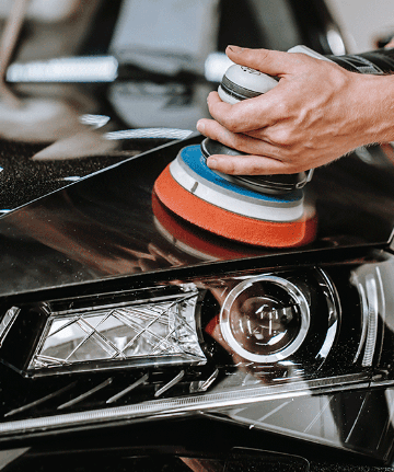 Stage 1 vehicle machine polish