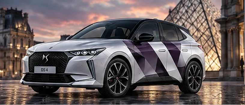 DS with custom vinyl graphics
