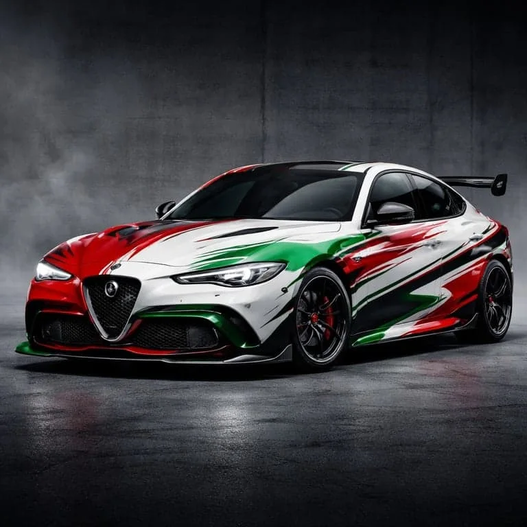 Alfa Romeo vinyl graphics