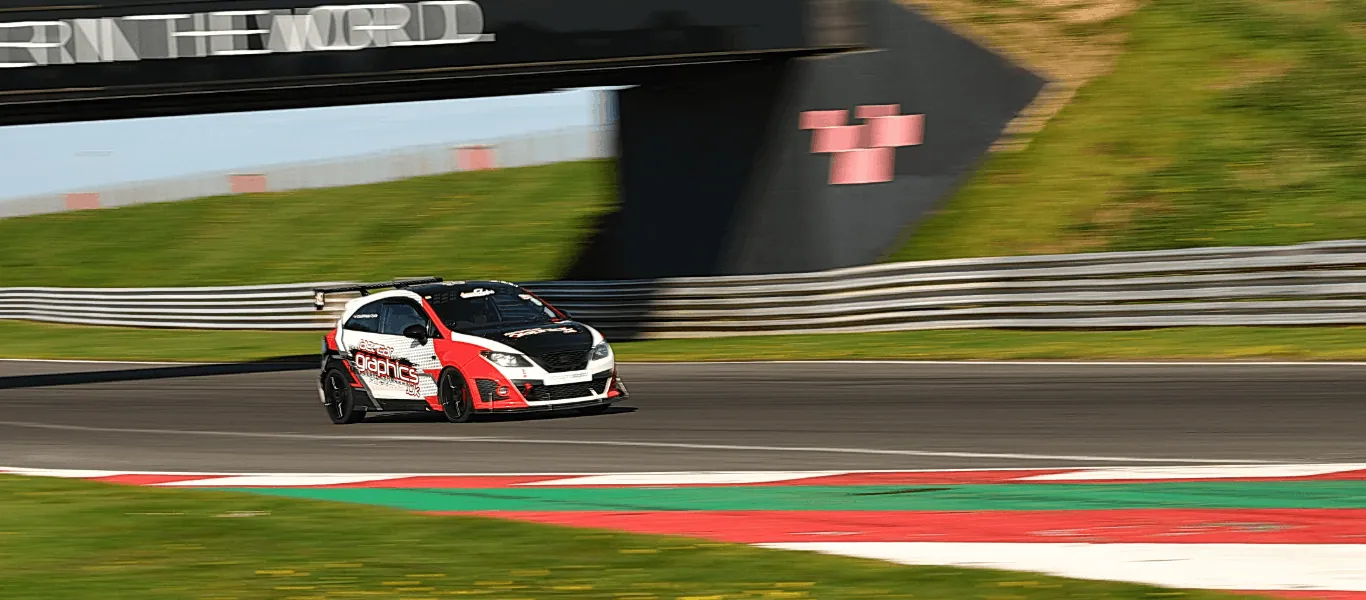 Race Car Graphics Hero