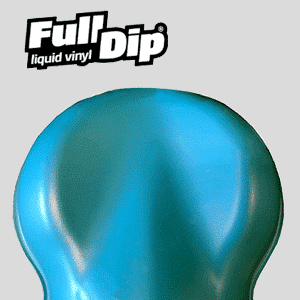 full dip light blue spray wrap