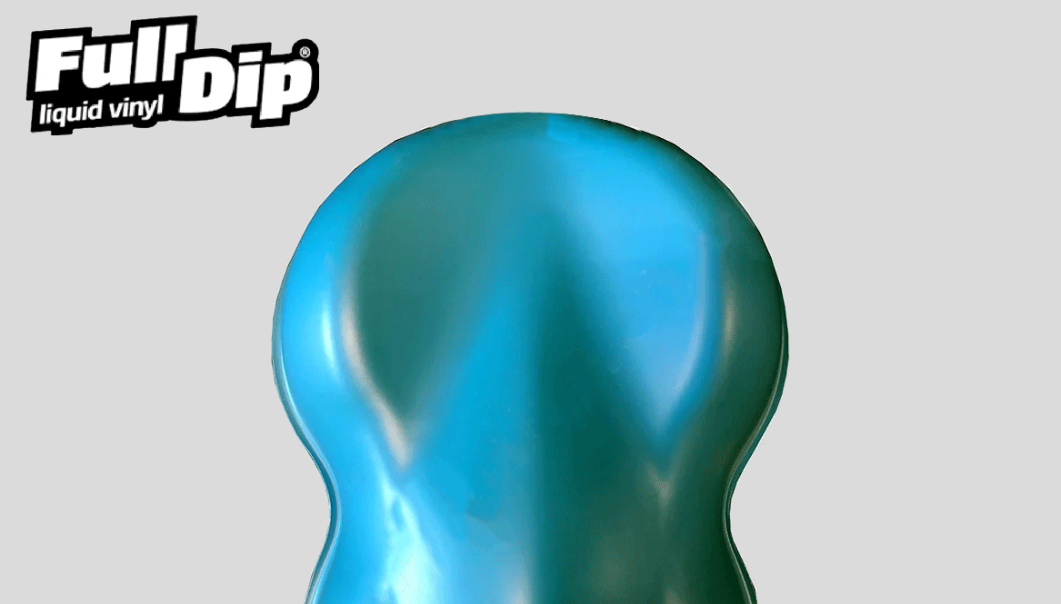 full dip light blue spray wrap