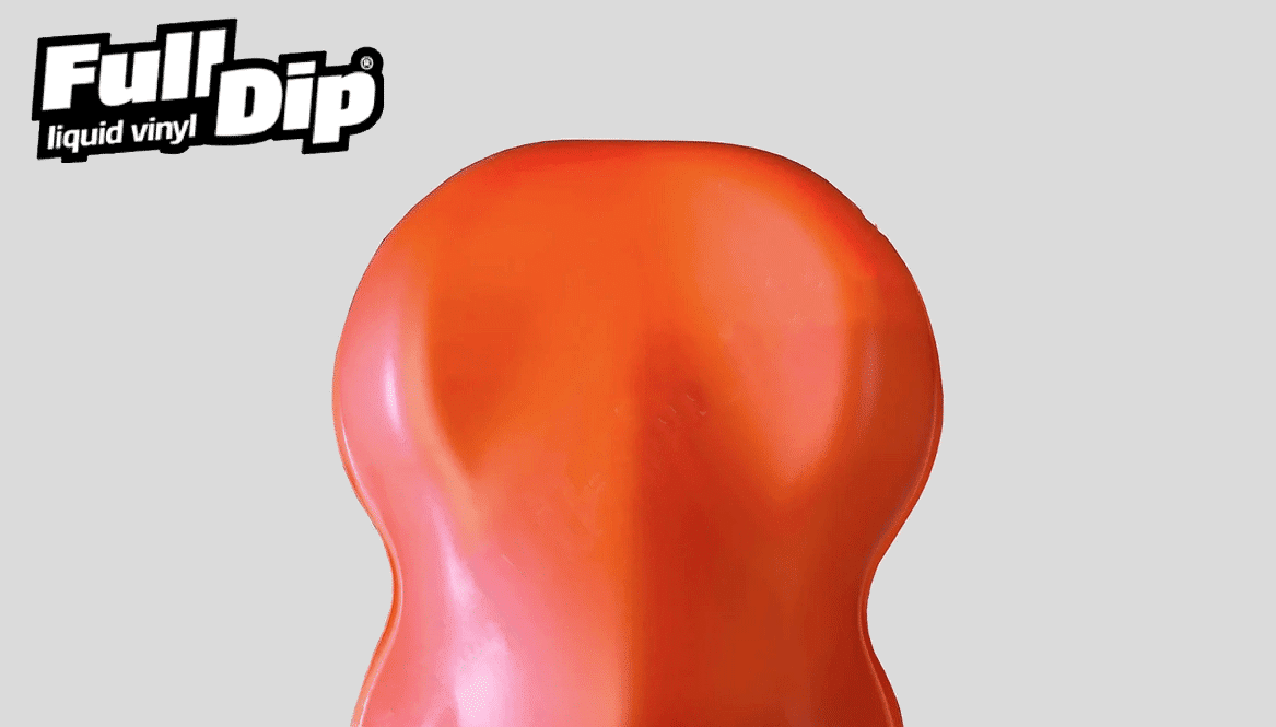 full dip orange spray wrap